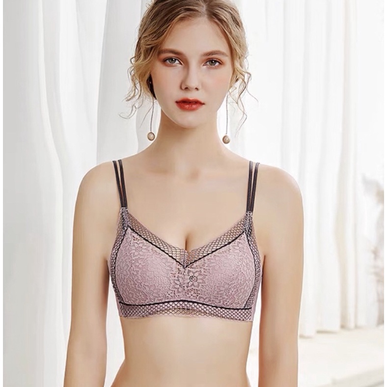 BRA FASHION (K-F31) TANPA KAWAT BUSA PUSH UP NORMAL