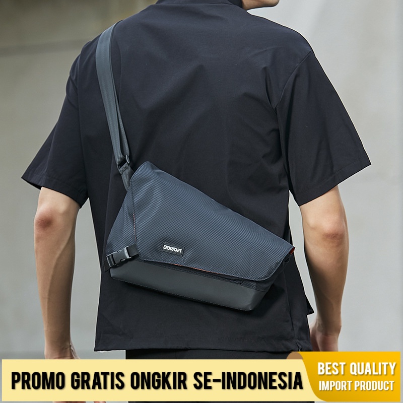 Tas Pria Fungsional      Fashion  Ransel Kecil  Fashion  Bahu Commuter  Dada Kasual Impor