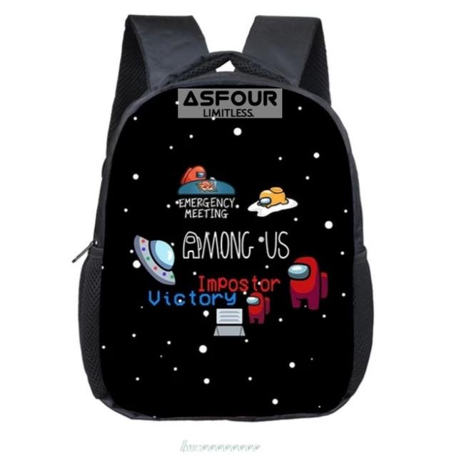 ➬ Tas ransel Sekolah Anak Tas Karakter Anak Among Us Tas Ranse Gaming Tas Anak Laki Laki Among Us Ta