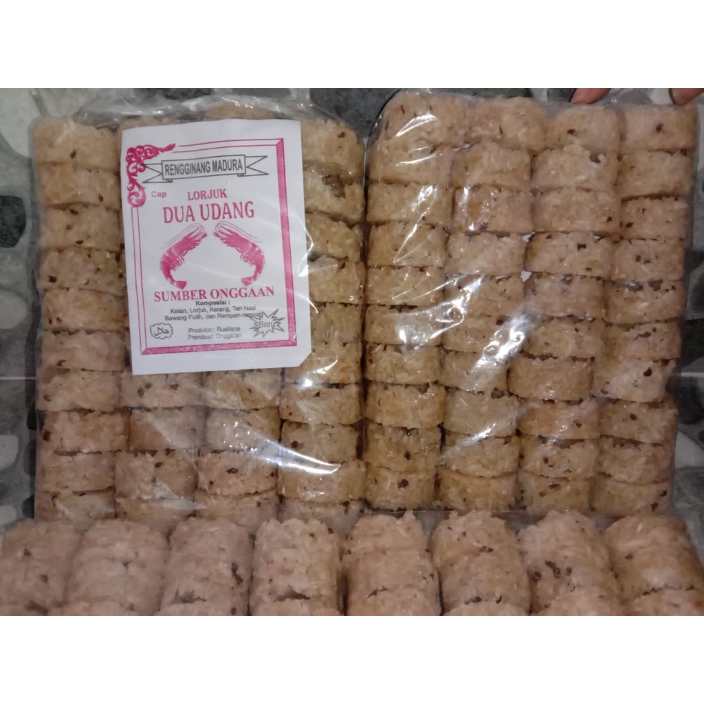 

Kerupuk Mentah Rengginang Lorjuk dan Cumi- Cumi Super Madura enak gurih dan mantap Siap Goreng wajan 350g