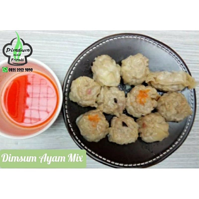 

Dimsum Ayam Mix Isi 10