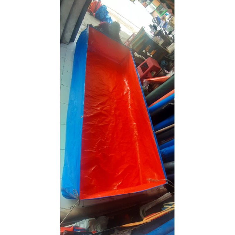 Terpal kolam ikan 250x100x50 A5 KOREA