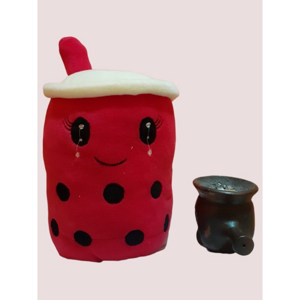 BONEKA BOBA BUBBLE MILK TEA SIZE L