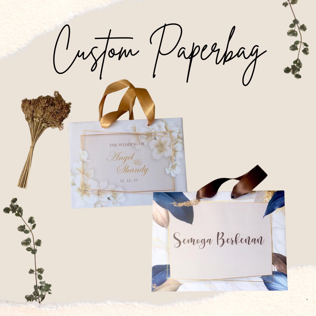 

[Paperbag Part 2] Paperbag Bridesmaid - Paperbag Wisuda - Paperbag Hampers - Ulang Tahun Custom