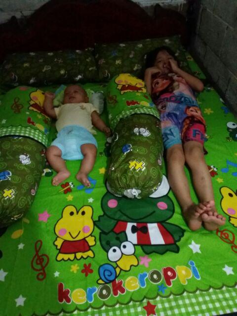Seprei Sprei Murah Karakter Keropi Melody Homemade Berkualitas