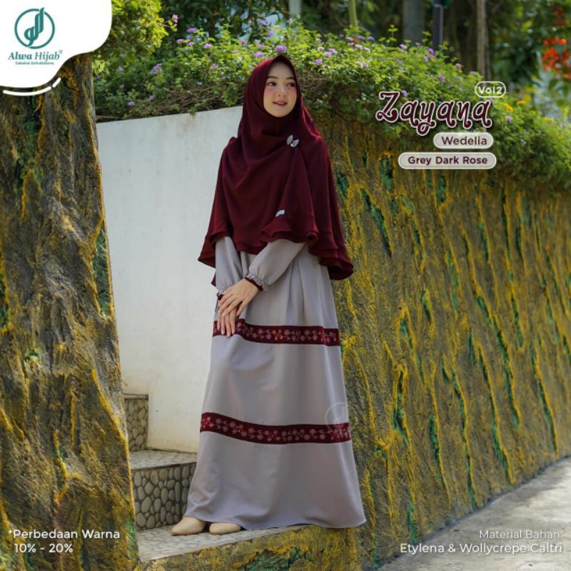 Zayana Gamis set vol.2 by alwahijab (Ready)