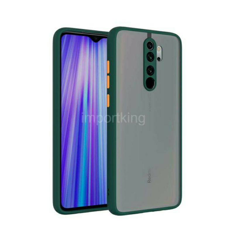 Case Xiaomi Redmi Note 8 / Note 8 Pro Cover Frosted Camera Protection Casing Note8 / Note 8Pro