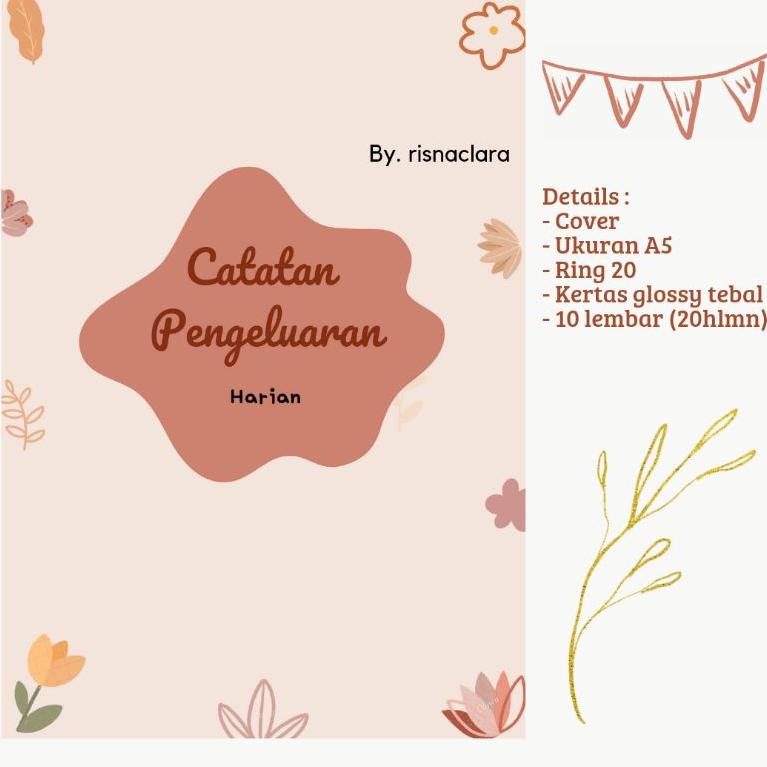 

(Z7P2) Catatan Pengeluaran/ Cashflow/ Isi binder/ Binder/ Pengatur Keuangan //Koleksi@terbaru