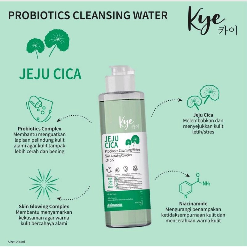 KYE PROBIOTICS CLEANSING WATER 200 ML