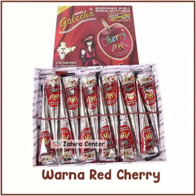 Henna golecha red cherry