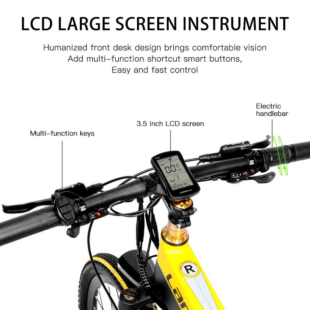 Lankeleisi Speedometer Sepeda LCD Screen T8 XC4000 XT750 - S700