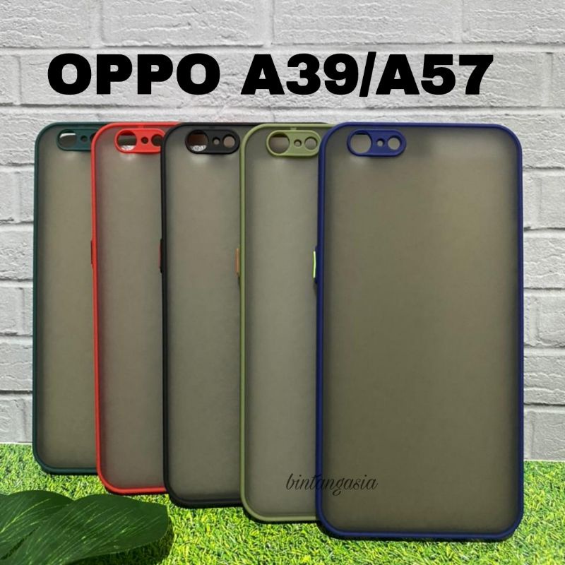 CASE MATTE OPPO A39 OPPO A57 TRANSPARAN FUZE MACARON MY CHOICE - FA