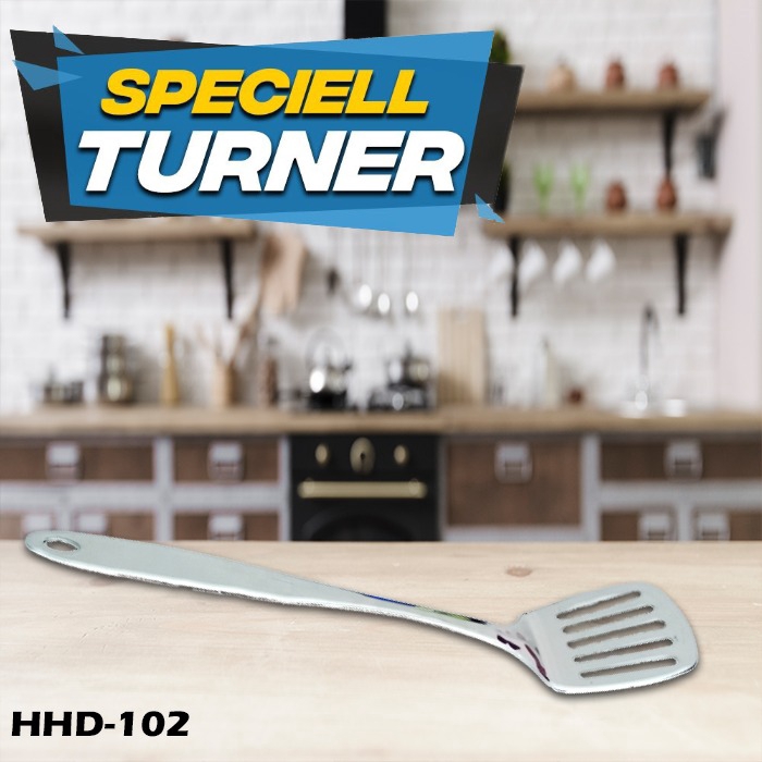 SPECIELL TURNER ALAT MASAK SPATULA SUDIP STAINLESS STEEL