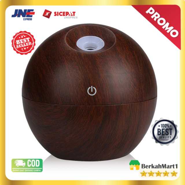 Taffware Car Mini Air Humidifier Aromatherapy Wood 130ml - HUMI JKC01