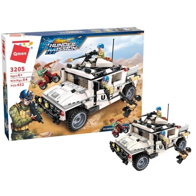 Lego Qman Thunder Mission Hummer Counterattack 3205 Ts