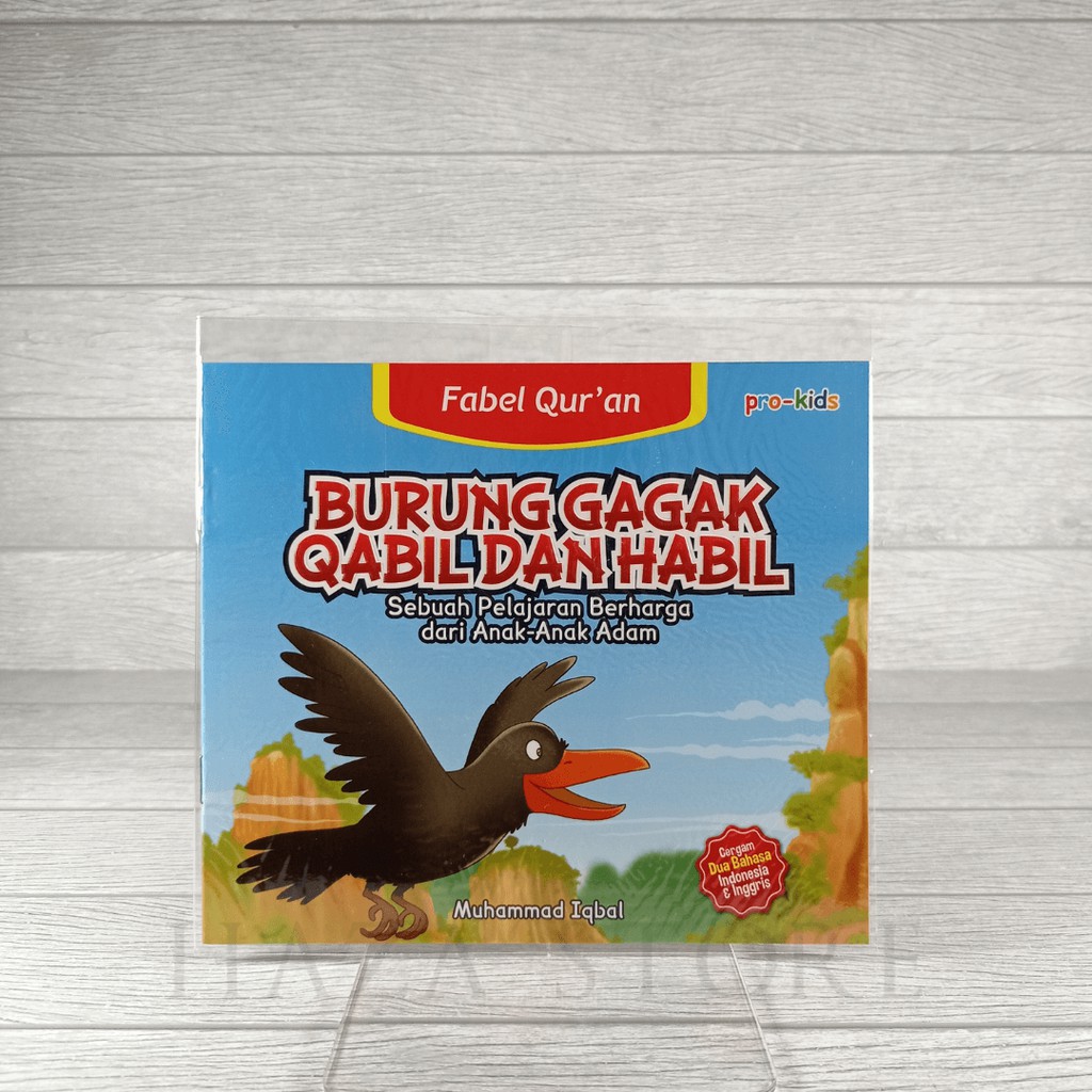 Buku Fabel Qur'an -  Burung Gagak Qabil Dan Habil - Pro U Media 100% Original