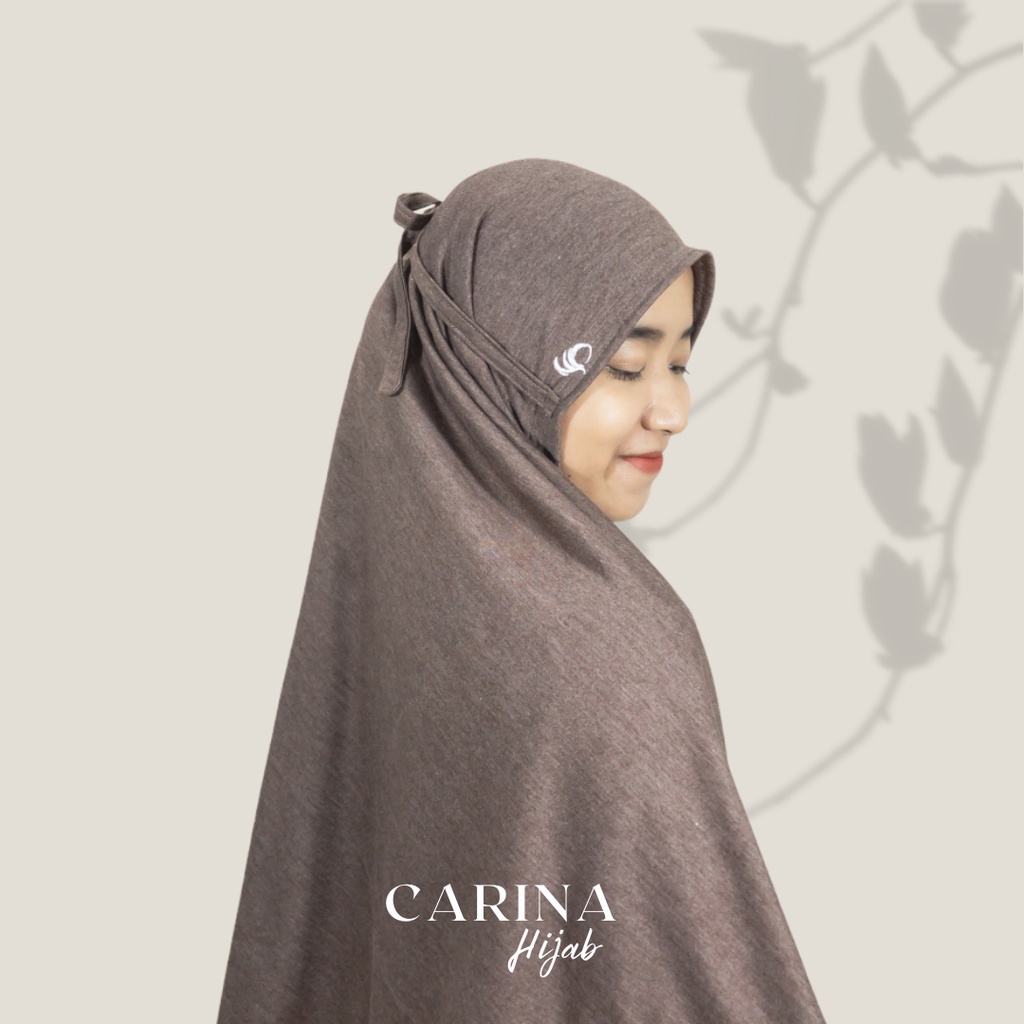 Bergo Misty Jilbab Instan Bahan Kaos Misty Non Pet Tali Bergo L Hijab Kerudung Instan Carina