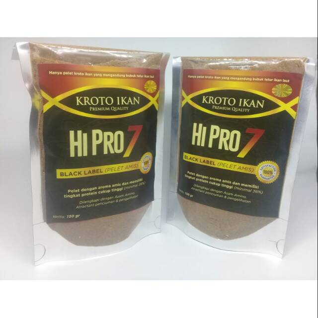 Pelet AMIS HiPro7 - Black Label dr Kroto Ikan