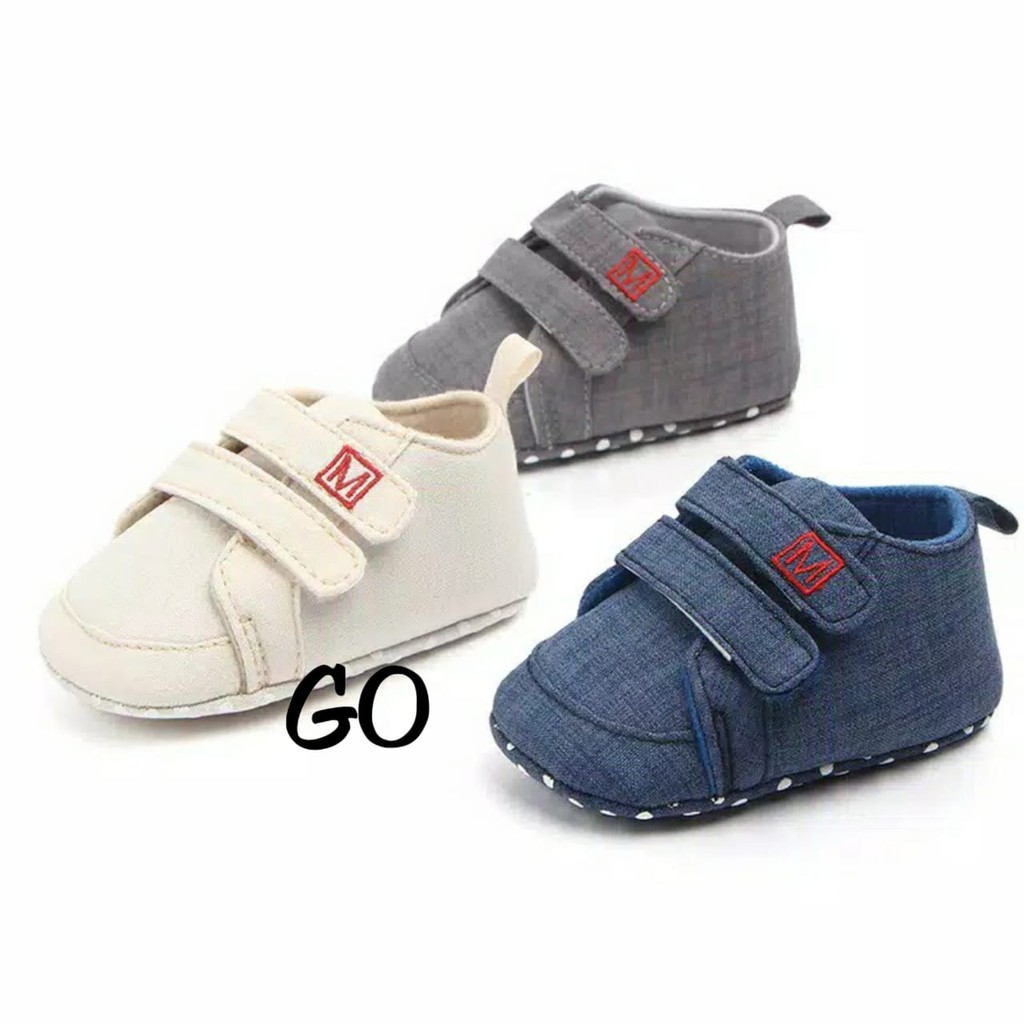 gos 2020 METRO ONE Sepatu Anak Laki Sepatu Bayi Prewalker Shoes 0-18 bulan Import