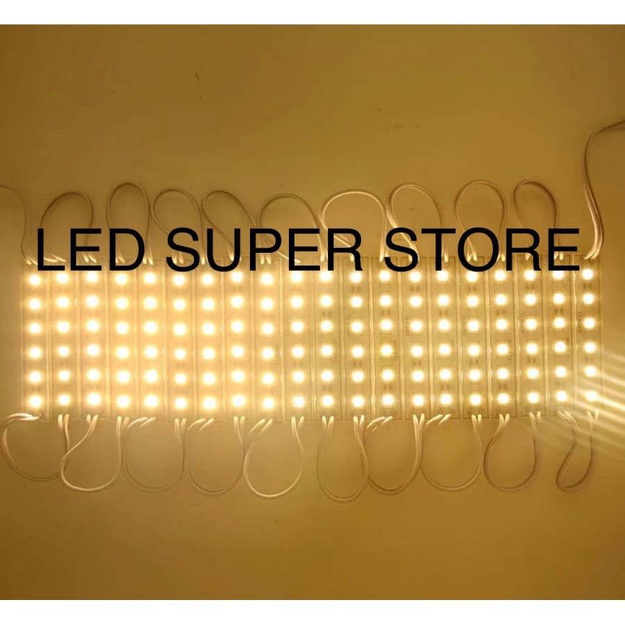 Modul 5054 6 LED WaterProof Putih / Biru / Merah / Kuning / Hijau 12V - 100 pcs