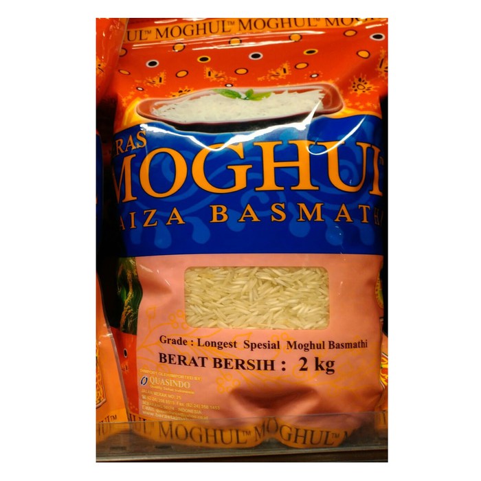 

Beras Basmathi Moghul 2Kg (Beras India)