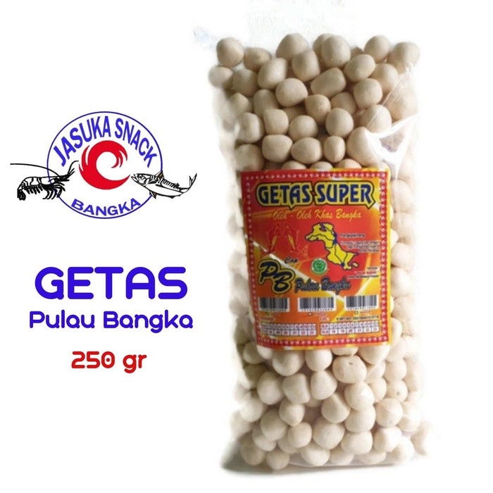 

NEW kerupuk/ Getas Ikan Tenggiri Cap Pulau Bangka 250gr Asli Bangka