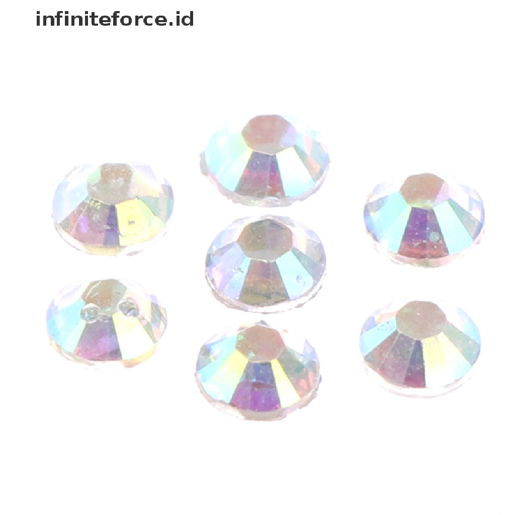 (infiniteforce.id) 10000pcs Berlian Imitasi Ukuran 3MM Untuk Dekorasi