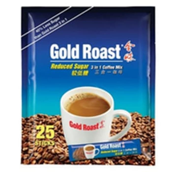 

#HANDCARRY Gold Roast 3 In 1 Coffeemix Reduced Sugar 25sX15g - UFOHCR1250