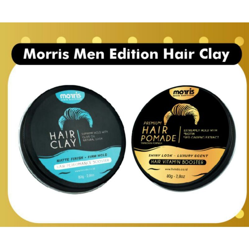 Jual Morris Hair Clay Matte Finish Shopee Indonesia