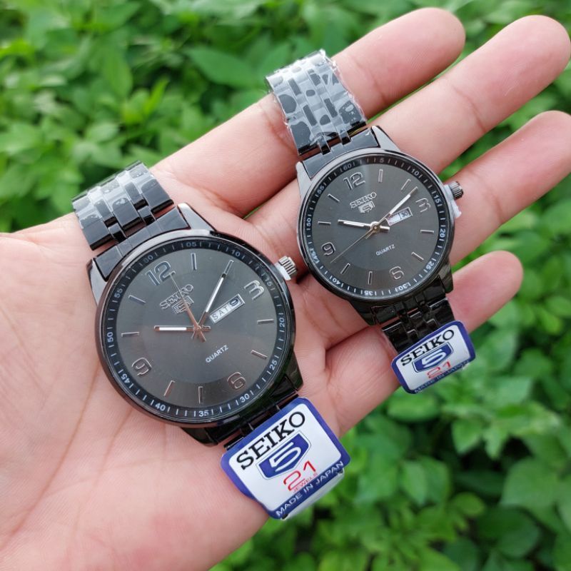 JAM TANGAN SEIKO COUPLE WATER RESIST