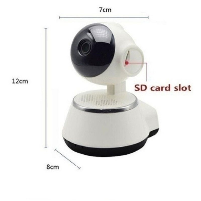 IP Camera Mini Wifi V380 Webcam Nirkabel Audio + sandisk 32GB