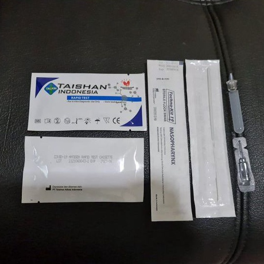 Antigen Swab Hidung Fullset Taishan
