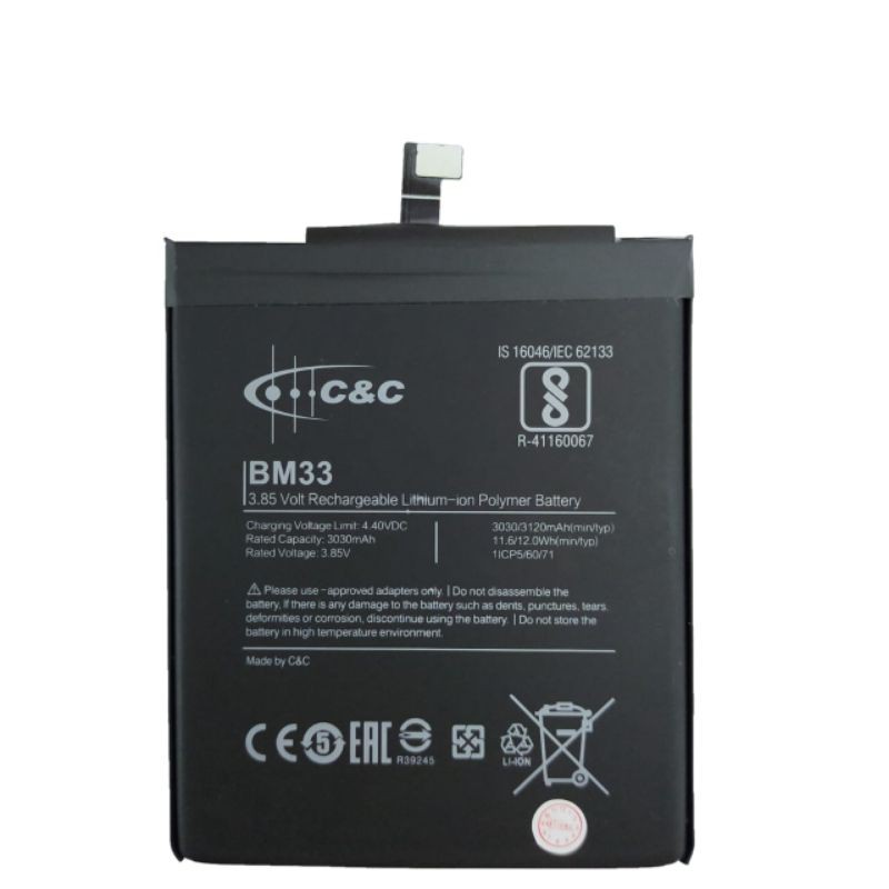 (TWS) Batre Battery Xiaomi Mi4i BM33 merk C&amp;C