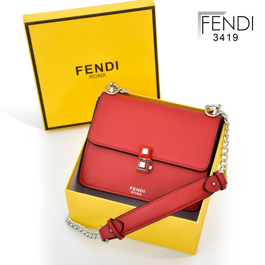 Fendi Sling Bag 3419 VIC TAS SELEMPANG TAS IMPORT TAS BRANDED WANITA