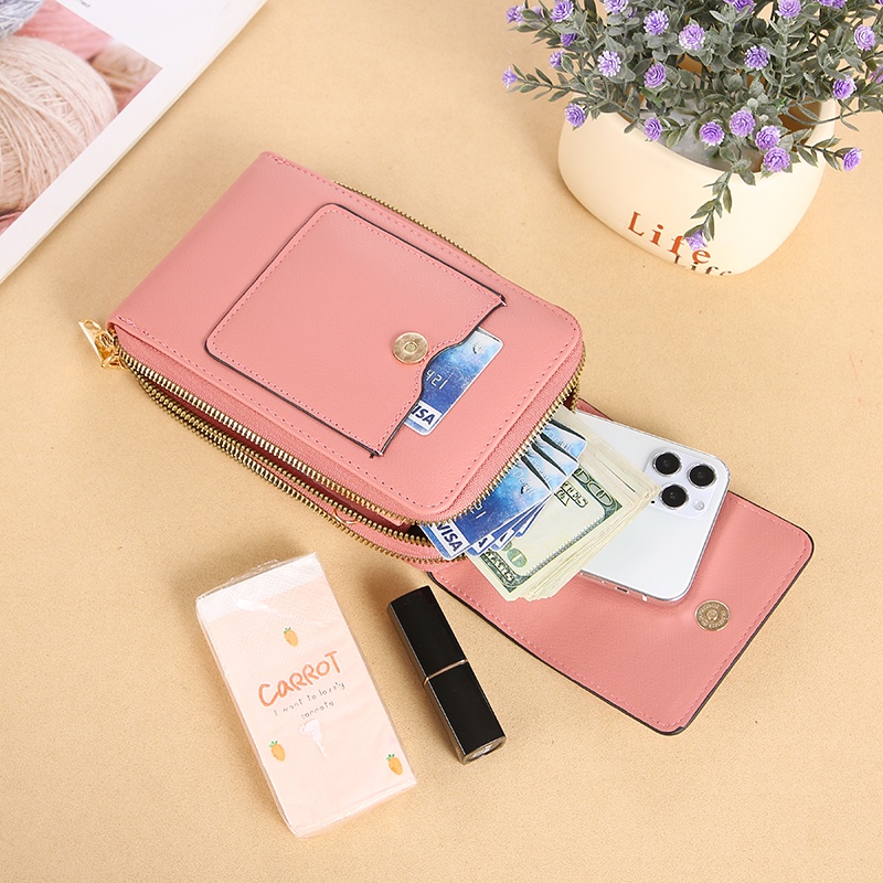 Khatinstore Dompet HP Layar Sentuh ORI FOREVER LONNY Tas Selempang Wanita Impor Tas Bahu L080 415