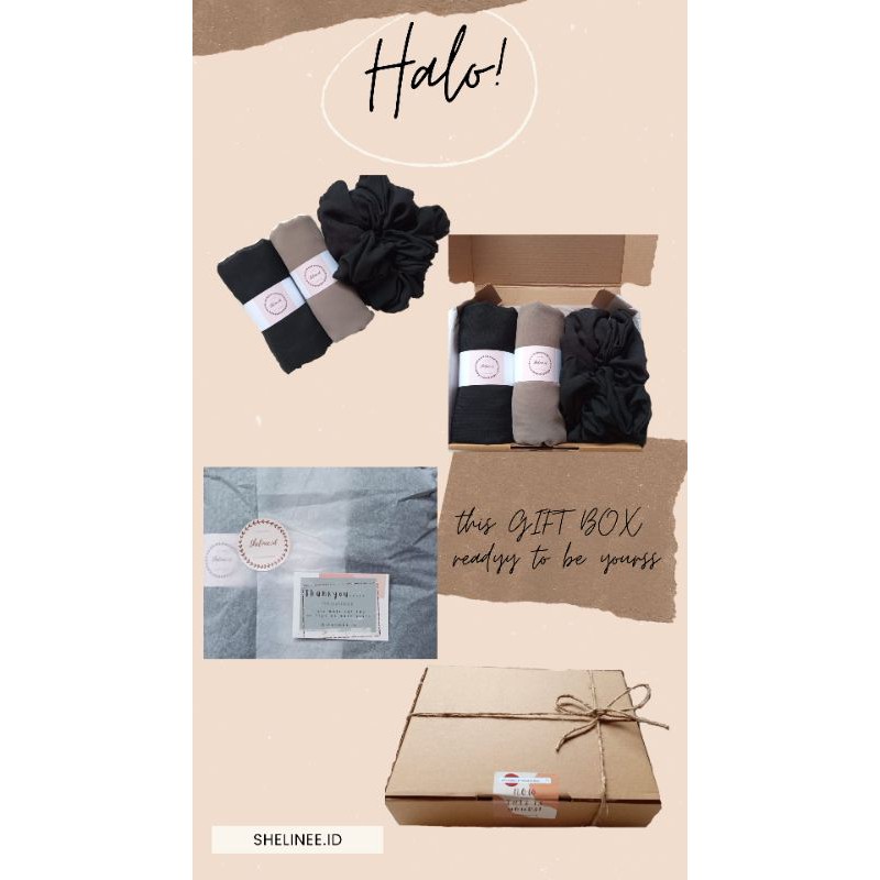 

HAMPERS/GIFT BOX HIJAB I