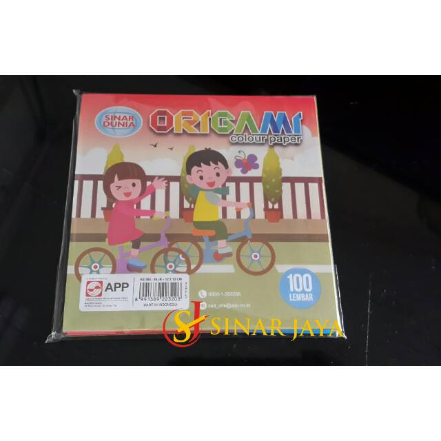 

Kertas Origami Sidu 12x12cm