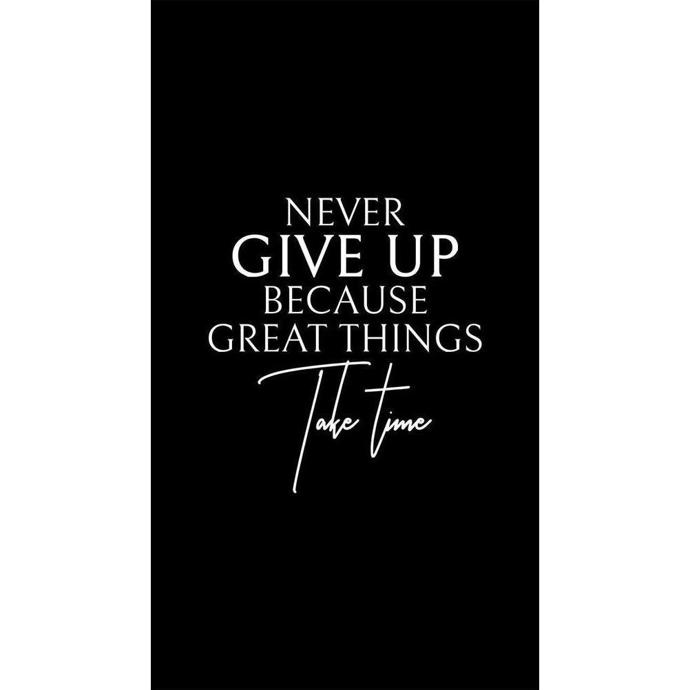 QuotesForYou - Hiasan Dinding Quotes Walldecor Pajangan Rumah Poster Kayu Motivasi Vintage Murah-5