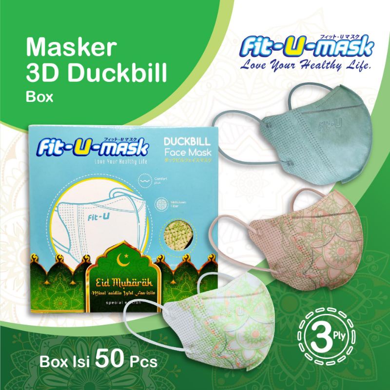 Fit-U Mask Duckbill Lebaran Edition Box