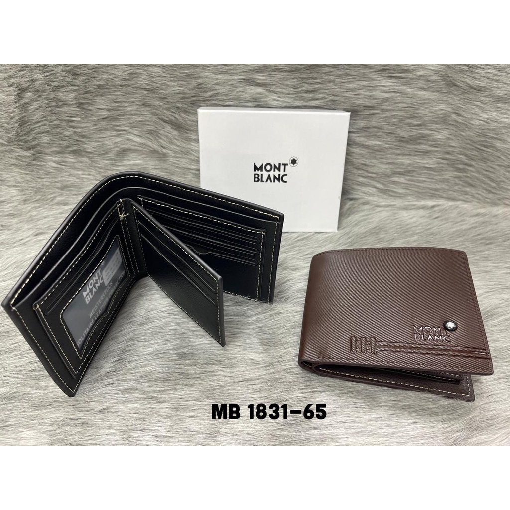 DOMPET LIPAT KULIT PRIA MB 1831-65 / KUALITAS IMPOR PREMIUM / DOMPET LAGI LAKI KULIT MURAH