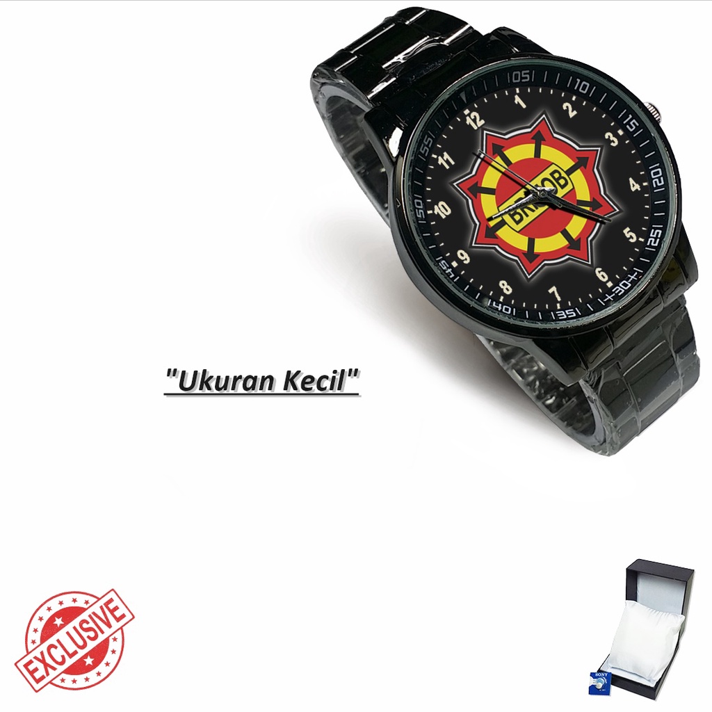 Jam Tangan Rantai Couple BRIMOB (Amazing)