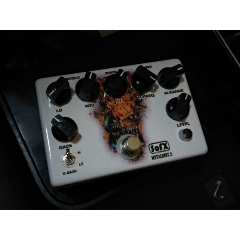 Efek Gitar Stompbox Metaldist 2