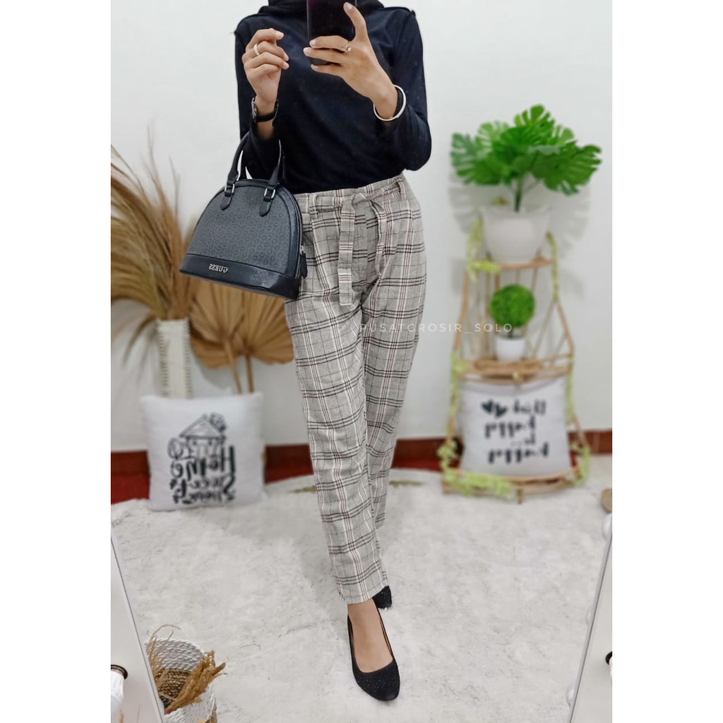 (BERTALI) CELANA KOTAK LOKAL/ MARGARET PANTS/ CASEY PANTS