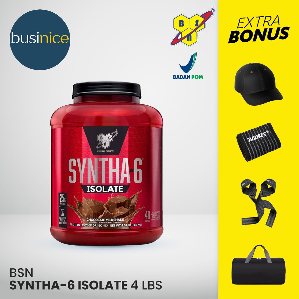 BSN Syntha 6 Isolate 4 Lbs Whey Protein Isolate