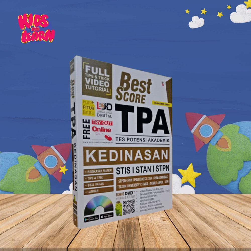 Buku Belajar Pelajaran Pasti Lolos Tes Soal Psikotes Tpa Kedinasan Cpns Bumn