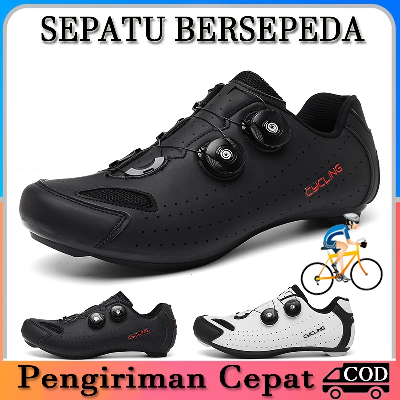 【Tersedia】Speed Sepatu Roadbike Sepatu Bersepeda Jalan Upline Baru Pria Sepatu Sepeda Jalan Ultralig
