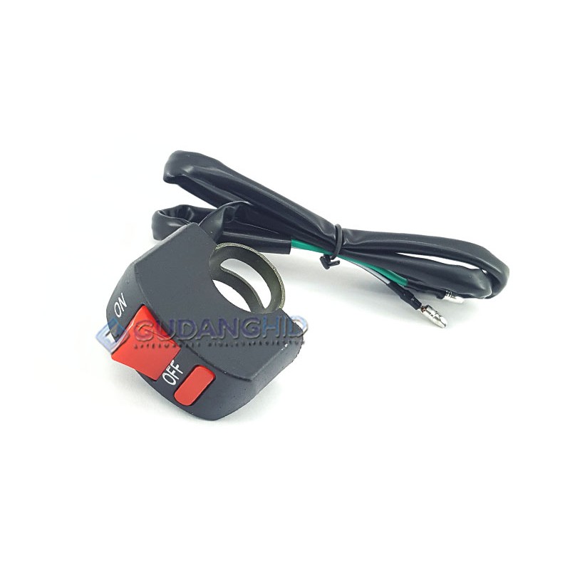 Saklar Lampu Stang Sepeda Motor ON OFF Universal Motorcycle Switch