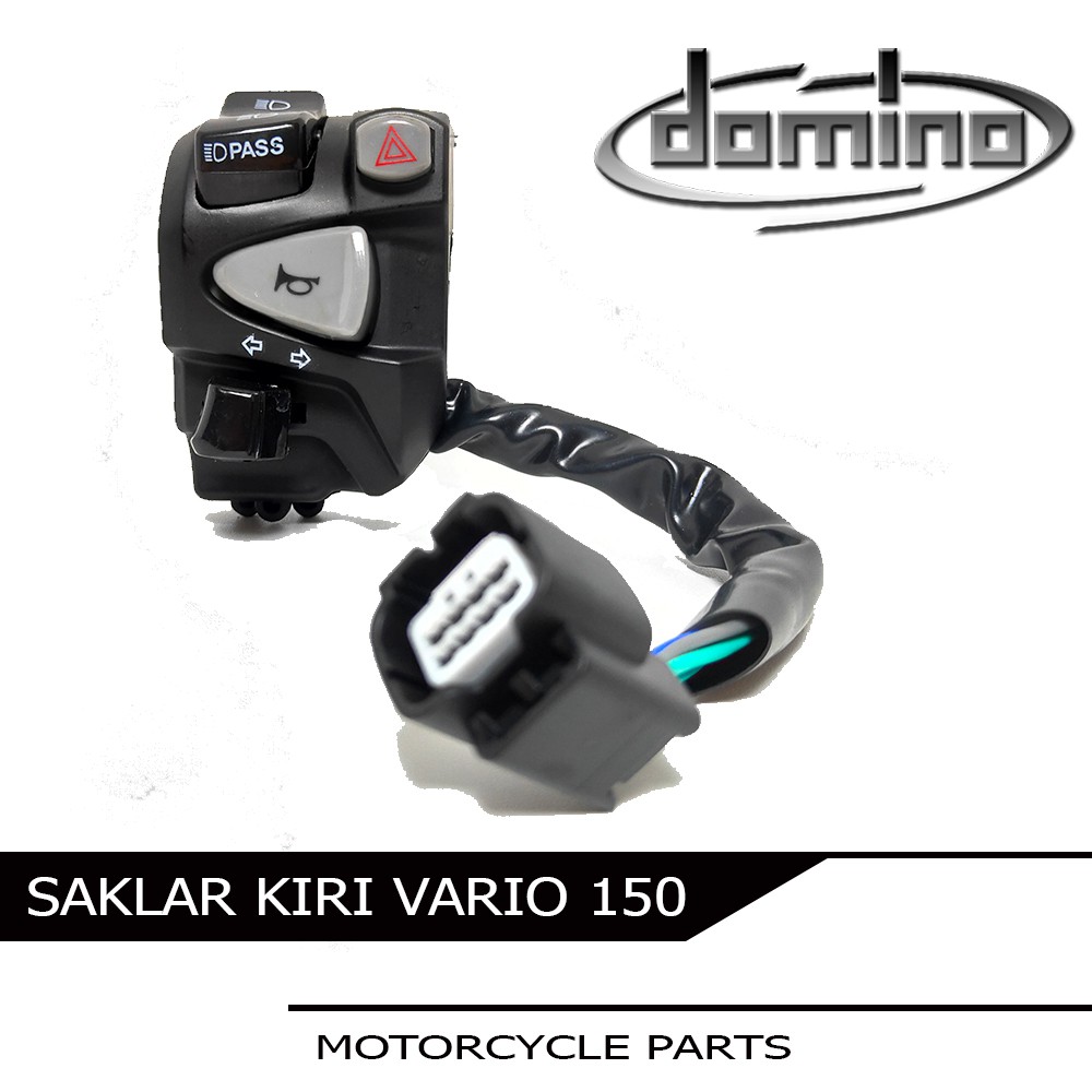 Saklar kiri domino model vario new plus hazard saklar vario 125 new 150 new plus soket pnp dan nmax