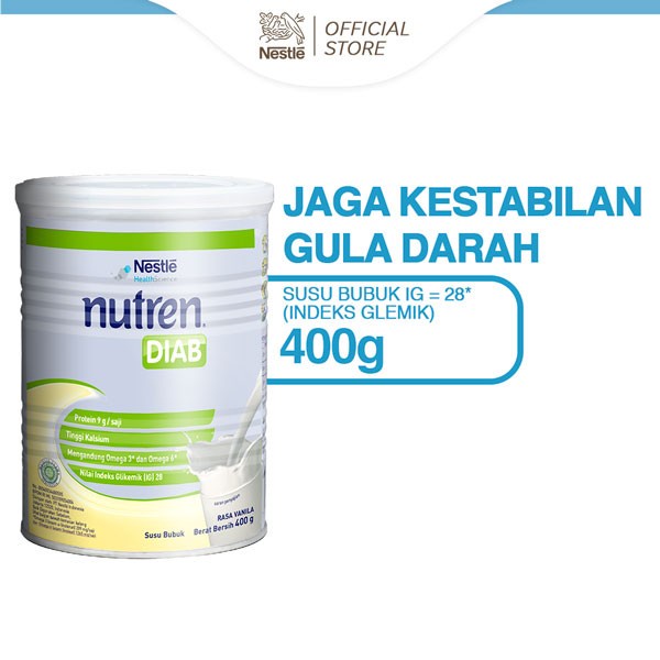 

Nutren Diabetes 400 gr Susu Nutrisi