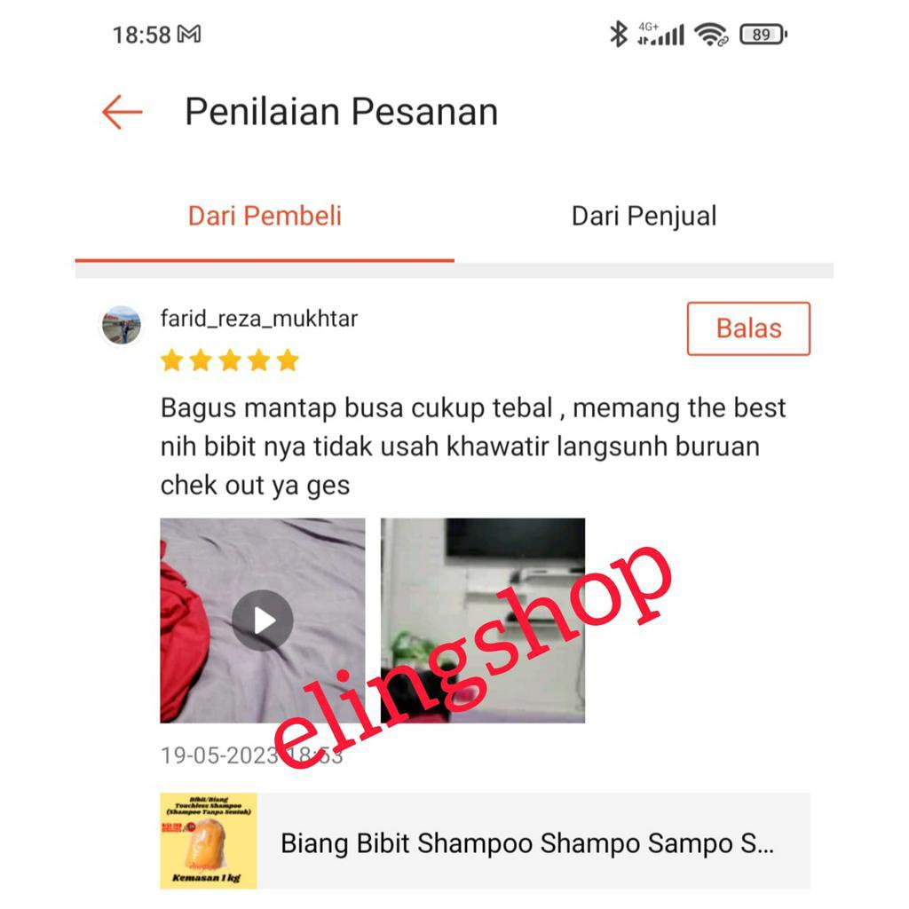 Biang Bibit Shampoo Shampo Sampo Sabun Cuci Mobil Motor Touchless Tanpa Sentuh